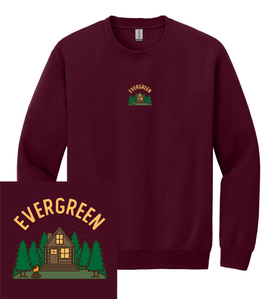 Embroidered Cabin Crewneck