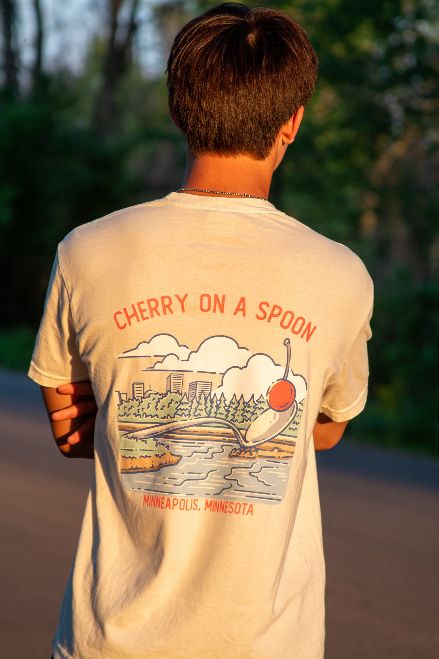 Cherry On a Spoon Tee