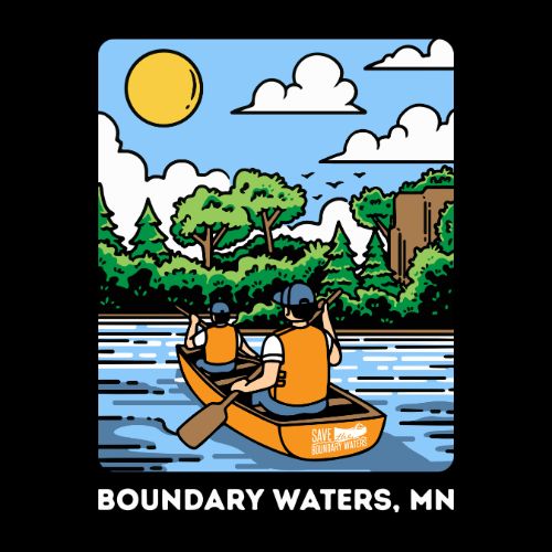 Boundary Waters Sticker