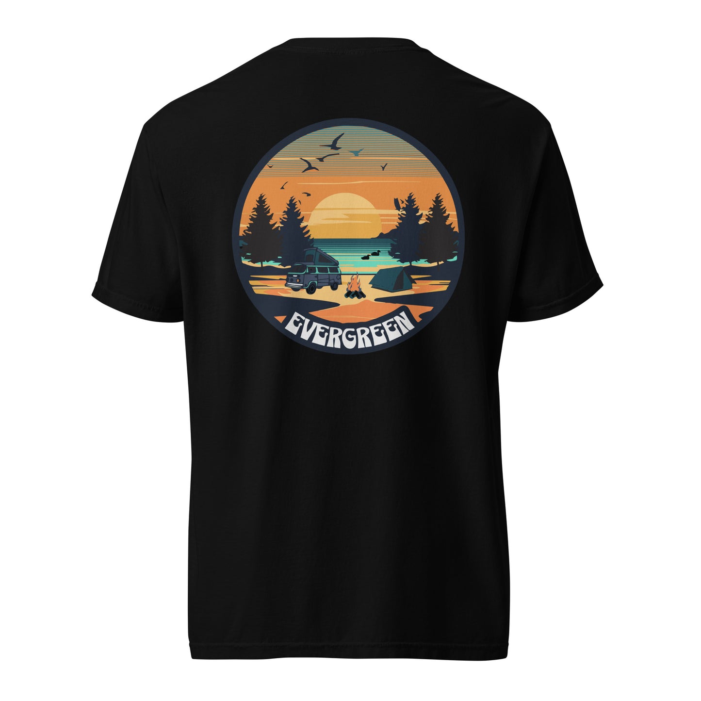 Camping at dusk T-Shirt